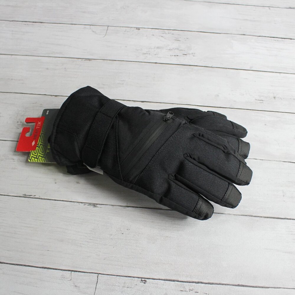 Tek Gear Men's Winter Snowboard Ski Gloves Size S M Black